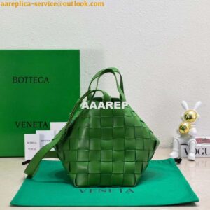 Replica Bottega Veneta BV 7466 Bowling bag Green 2