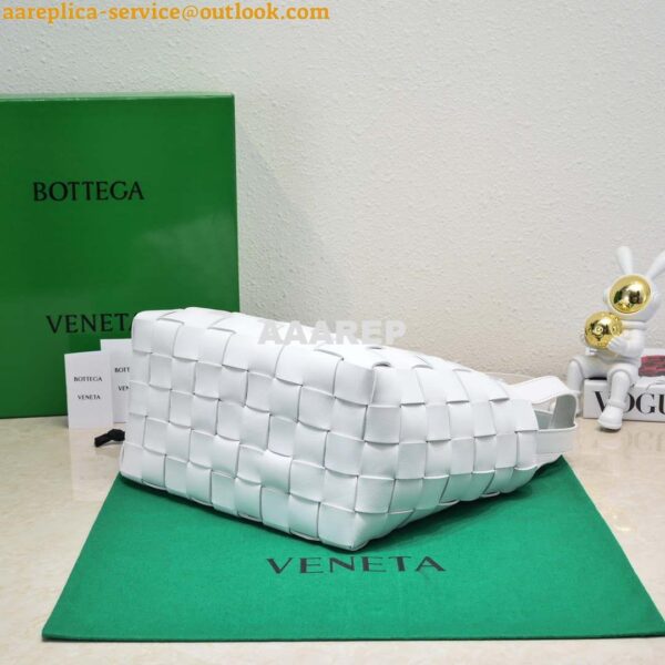 Replica Bottega Veneta BV 7466 Bowling bag White 3