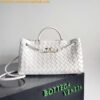 Replica Bottega Veneta BV 763966 Small Hop oyster Bag Black 2