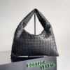 Replica Bottega Veneta BV 763970 Large Hop Fondant Bag Black 2