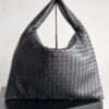 Replica Bottega Veneta BV 763966 Small Hop oyster Bag Black