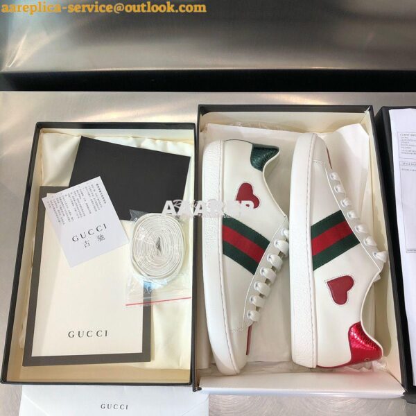 Replica Gucci Men Women's Ace with Embroidered Sneaker 431942 H03 3