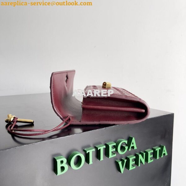 Replica Bottega Veneta BV Andiamo Large Flap Wallet 741504 Lambskin Ba 6