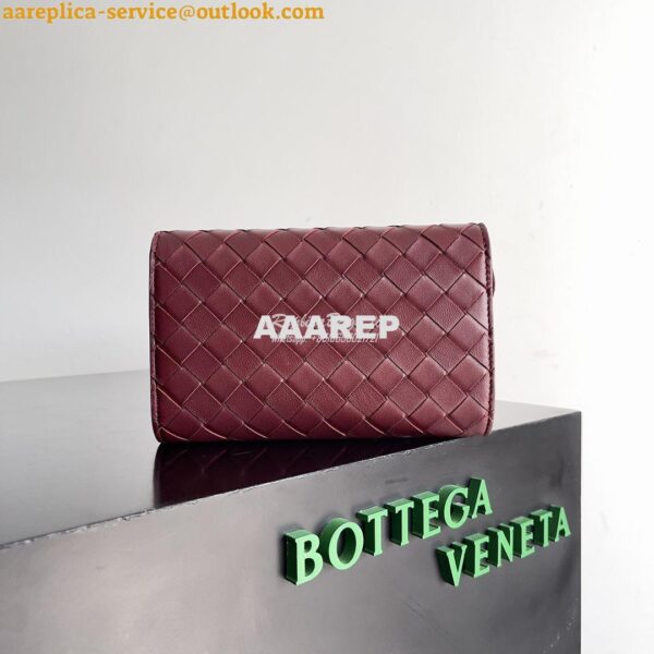 Replica Bottega Veneta BV Andiamo Large Flap Wallet 741504 Lambskin Ba 9