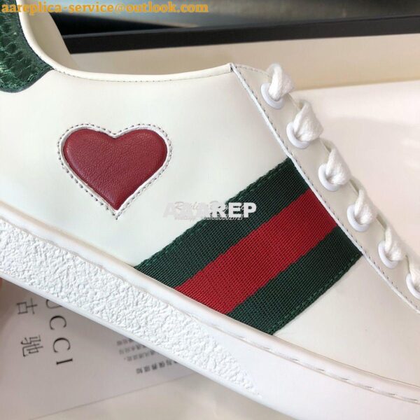 Replica Gucci Men Women's Ace with Embroidered Sneaker 431942 H03 8