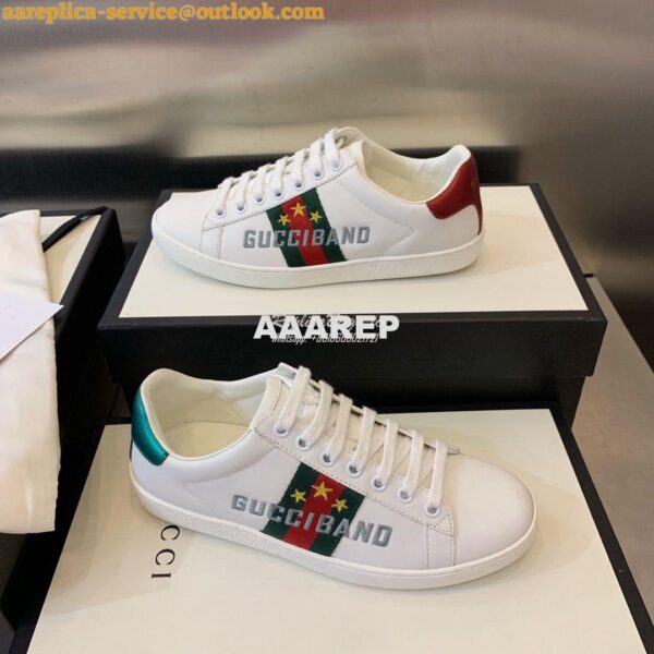 Replica Gucci Men Women's Ace with Embroidered Sneaker 431942 H05 2