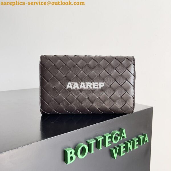 Replica Bottega Veneta BV Andiamo Large Flap Wallet 741504 Lambskin Fo 11