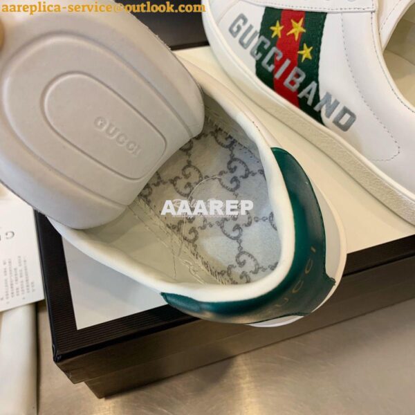 Replica Gucci Men Women's Ace with Embroidered Sneaker 431942 H05 8