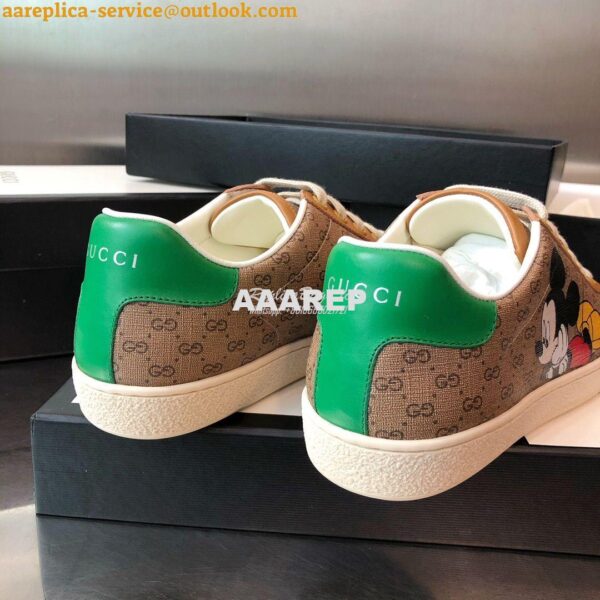 Replica Gucci Men Women's GG Disney x Print Ace Sneaker 431942 H06 9