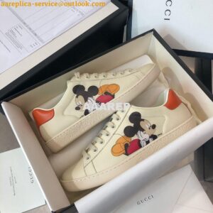 Replica Gucci Men Women's GG Disney x Print Ace Sneaker 431942 H07