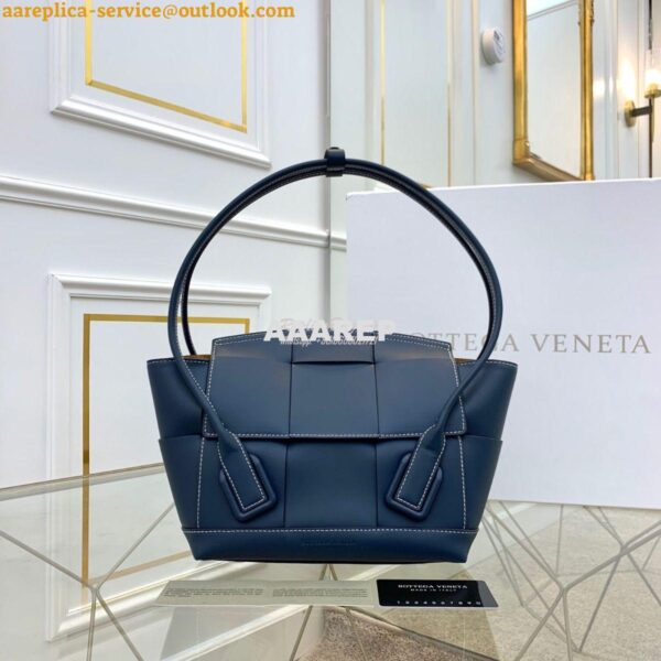 Replica Bottega Veneta BV Arco 33 Bag In French Calf 575943 Blue