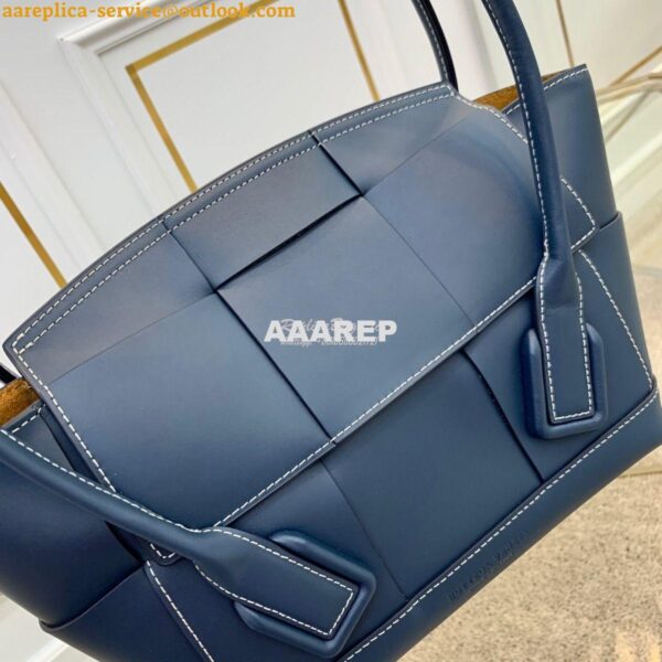 Replica Bottega Veneta BV Arco 33 Bag In French Calf 575943 Blue 4