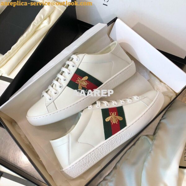 Replica Gucci Men Women's Print Ace Sneaker 475208 H09 2