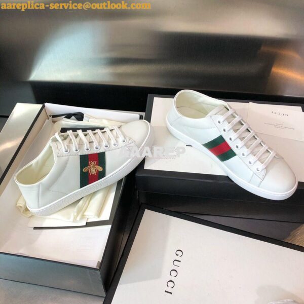 Replica Gucci Men Women's Print Ace Sneaker 475208 H09 7