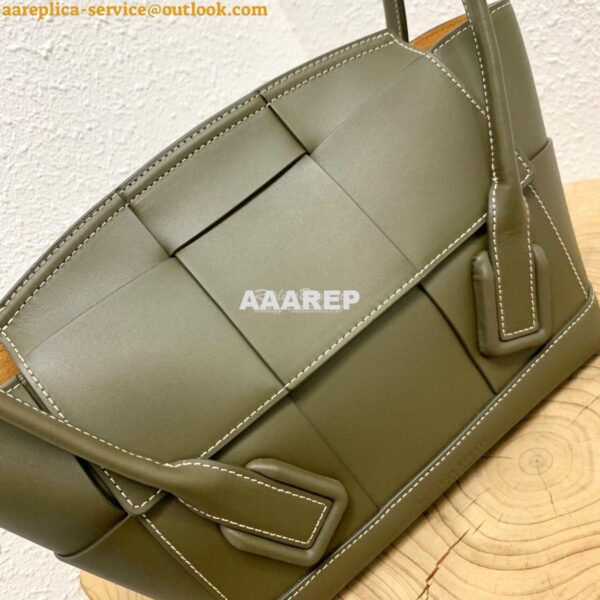 Replica Bottega Veneta BV Arco 33 Bag In French Calf 575943 Matcha 5