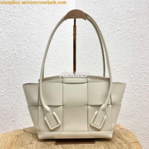 Replica Bottega Veneta BV Arco 33 Bag In French Calf 575943 White 2