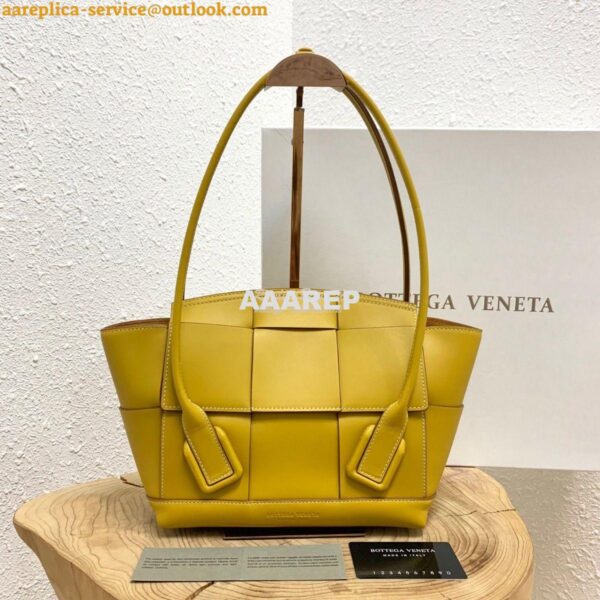 Replica Bottega Veneta BV Arco 33 Bag In French Calf 575943 Yellow 3