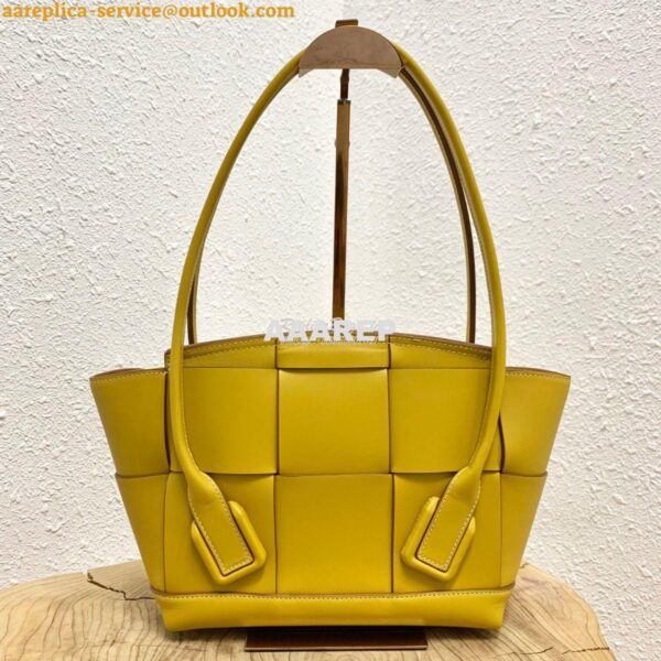 Replica Bottega Veneta BV Arco 33 Bag In French Calf 575943 Yellow 4