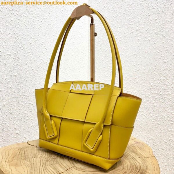 Replica Bottega Veneta BV Arco 33 Bag In French Calf 575943 Yellow 3