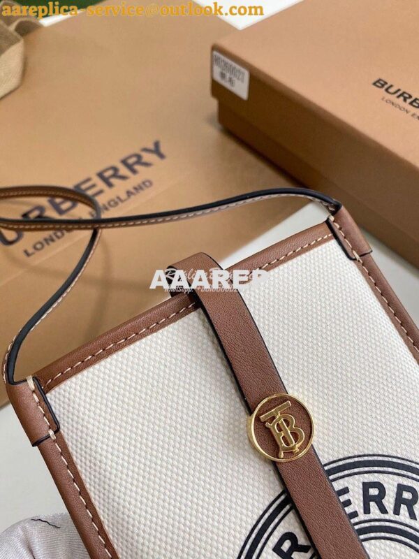 Replica Burberry canvas Phone Case with Strap 80267361 4