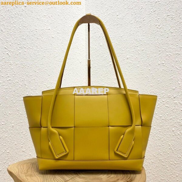 Replica Bottega Veneta BV Arco 48 Bag In French Calf 575941 Yellow 2