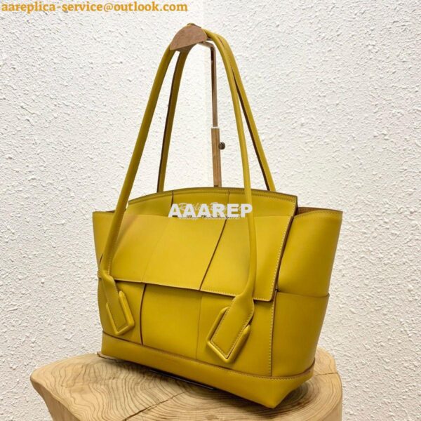 Replica Bottega Veneta BV Arco 48 Bag In French Calf 575941 Yellow 5