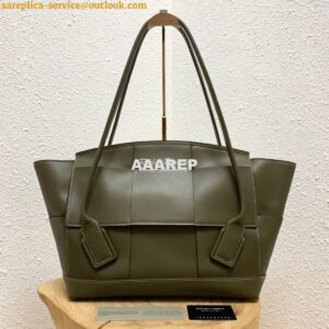 Replica Bottega Veneta BV Arco 56 Bag In French Calf 573400 Kaki