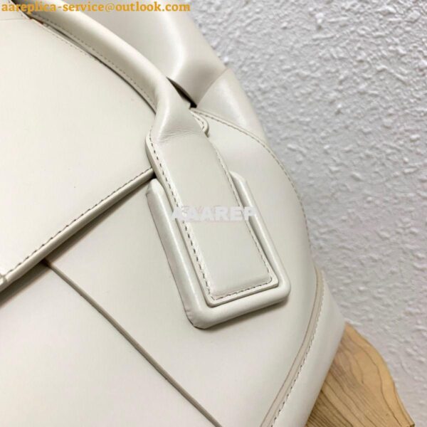 Replica Bottega Veneta BV Arco 56 Bag In French Calf 573400 White 4