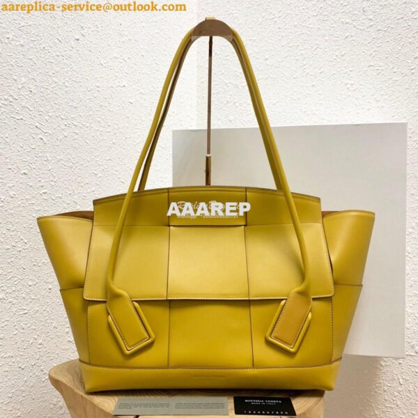 Replica Bottega Veneta BV Arco 56 Bag In French Calf 573400 Yellow