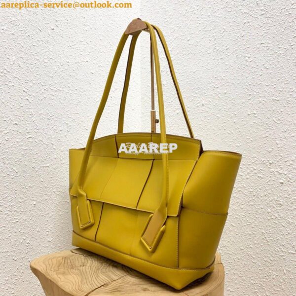 Replica Bottega Veneta BV Arco 56 Bag In French Calf 573400 Yellow 3