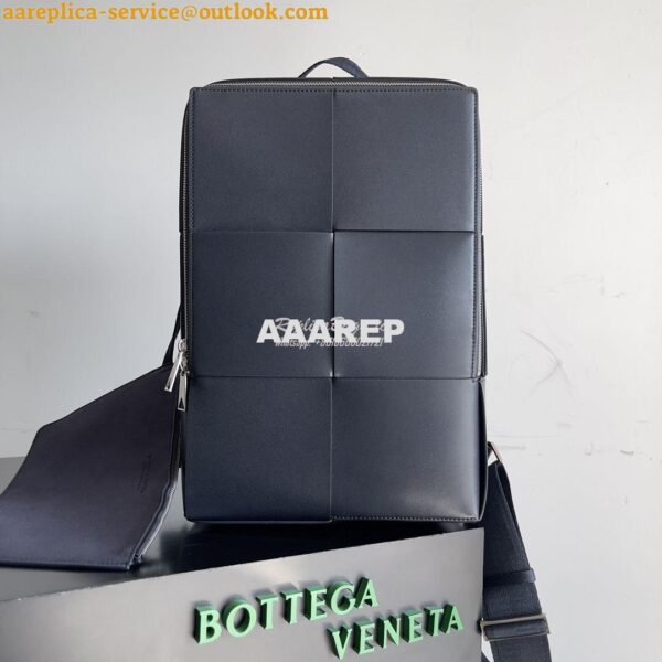 Replica Bottega Veneta BV Arco Backpack 680092 Space Blue 3