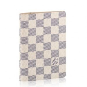 Replica Louis Vuitton Passport Cover Damier Azur N60032