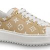 Replica Louis Vuitton Rose/Rouge Time Out Sneaker 2