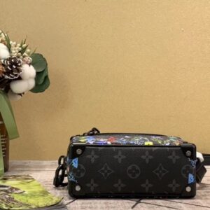 Replica Louis Vuitton Mini Soft Trunk Bag Monogram Floral M69072 2