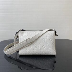 Replica Louis Vuitton Triangle Messenger Monogram Taurillon M55927 2