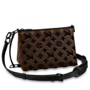 Replica Louis Vuitton Triangle Messenger Monogram Tuffetage M45070