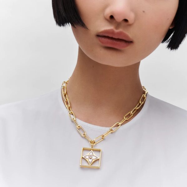 Replica Louis Vuitton B BLOSSOM NECKLACE Q94466 5