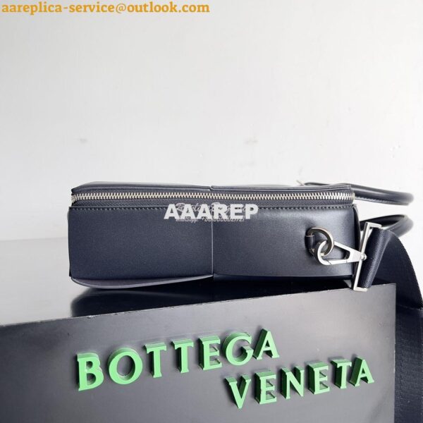 Replica Bottega Veneta BV Arco Briefcase Intreccio leather 680120 Blac 5