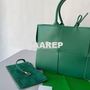 Replica Bottega Veneta BV Arco Tote Small / Medium Intrecciato Lambski 2