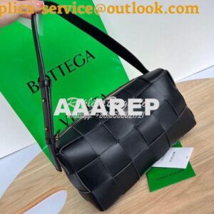 Replica Bottega Veneta BV Brick Cassette 709360 Black 2