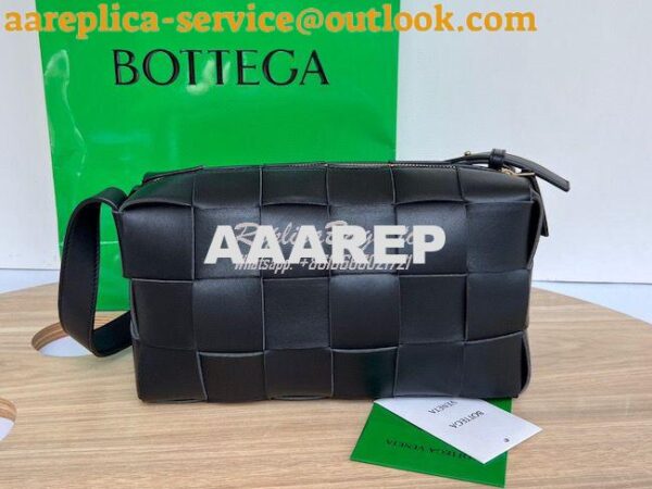 Replica Bottega Veneta BV Brick Cassette 709360 Black 3