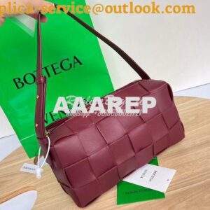 Replica Bottega Veneta BV Brick Cassette 709360 Bordeaux 2