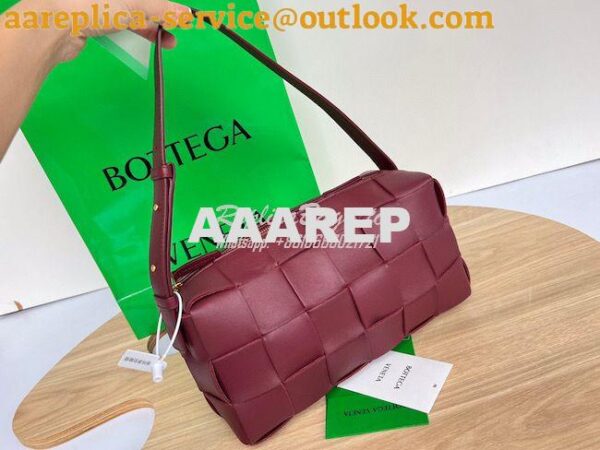 Replica Bottega Veneta BV Brick Cassette 709360 Bordeaux 2