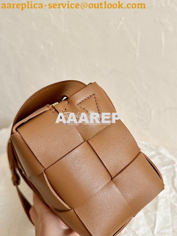 Replica Bottega Veneta BV Brick Cassette 709360 Camel 4