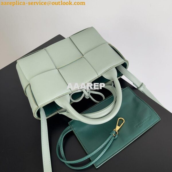 Replica Bottega Veneta BV Candy Arco Tote Bag 729029 light green 11