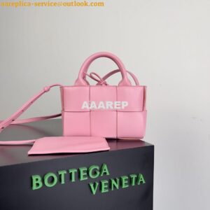 Replica Bottega Veneta BV Candy Arco Tote Bag 729029 pink