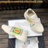 Replica Gucci Women Men's Rhyton Leather Sneaker with Gucci Worldwide 2