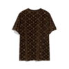 Replica LV 1AAU5B Louis Vuitton New Towel Embroidery Men Women's T-shirt L56218 2