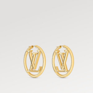 Replica Louis Vuitton LOUISE HOOP GM EARRINGS M64288