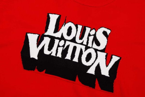 Replica LV 1AAU5B Louis Vuitton Print Cotton Jersey Men Women's T-shirt L56217 5